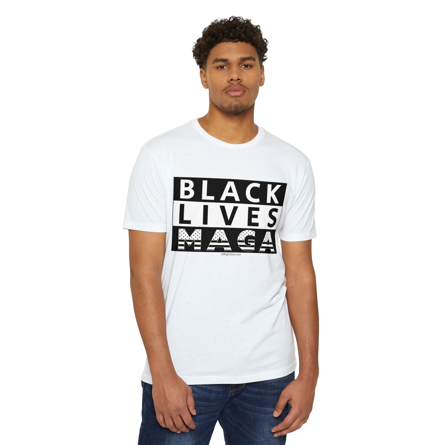 BLACK LIVES MAGA - Unisex CVC Jersey T-shirt