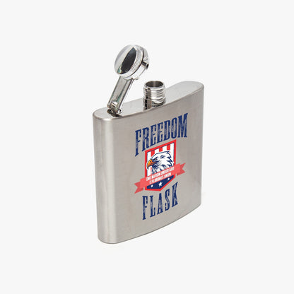FREEDOM FLASK - 7oz Stainless Steel Hip Flask