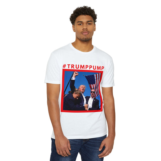 TRUMP PUMP - Unisex CVC Jersey T-shirt