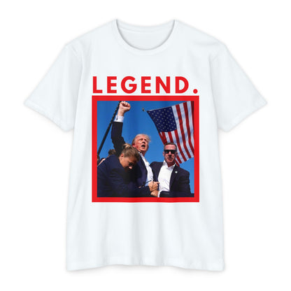 TRUMP LEGEND - Unisex CVC Jersey T-shirt