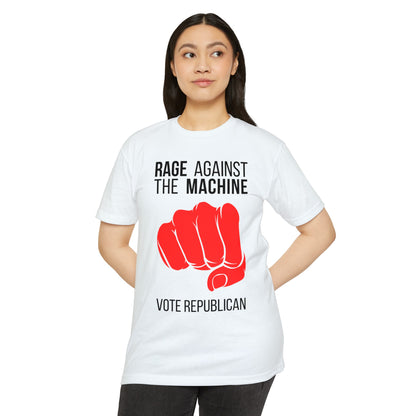 RAGE AGAINST THE MACHINE - Unisex CVC Jersey T-shirt