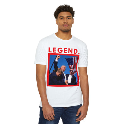 TRUMP LEGEND - Unisex CVC Jersey T-shirt